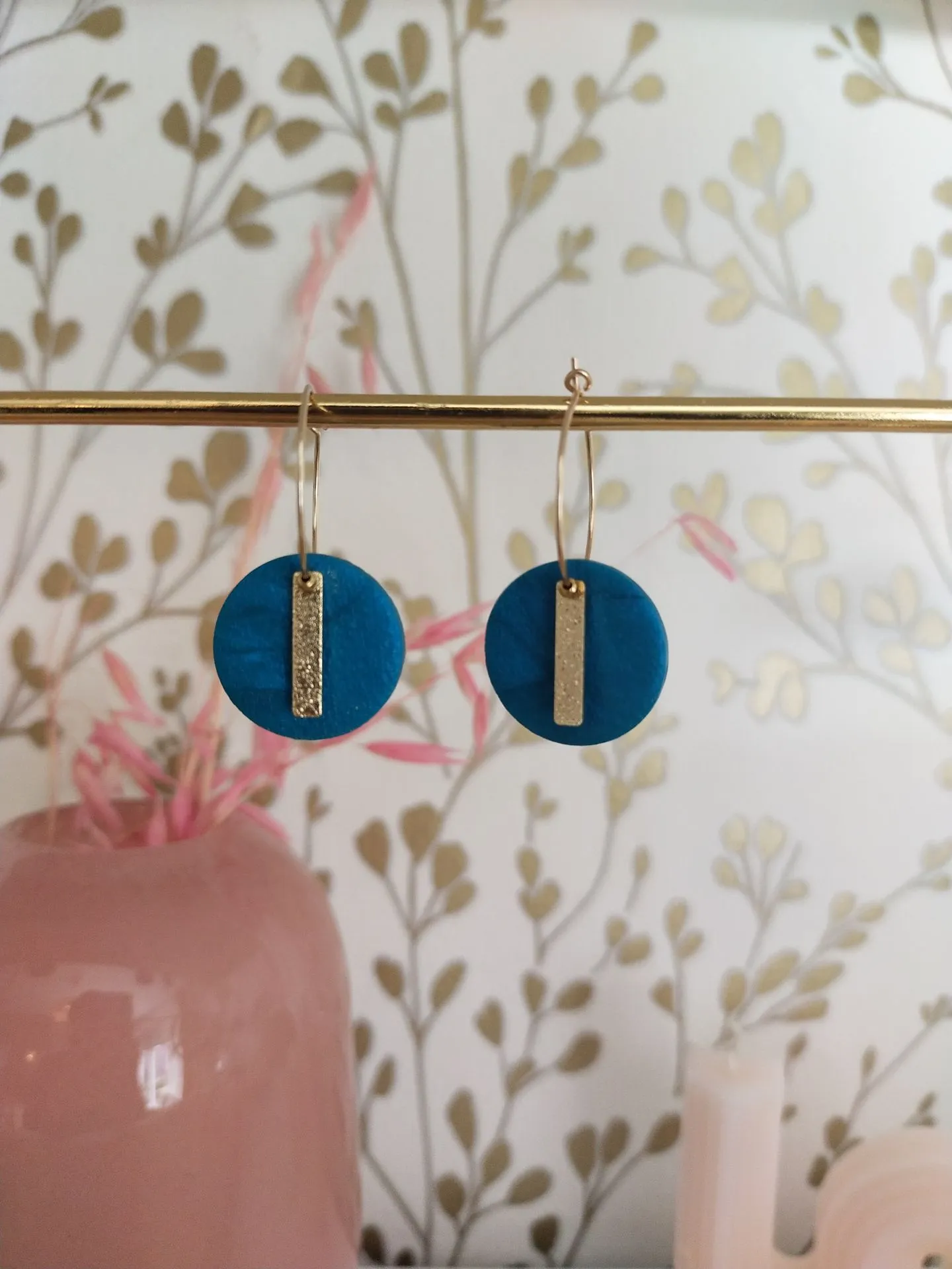Boucles d'oreilles TARA bleu