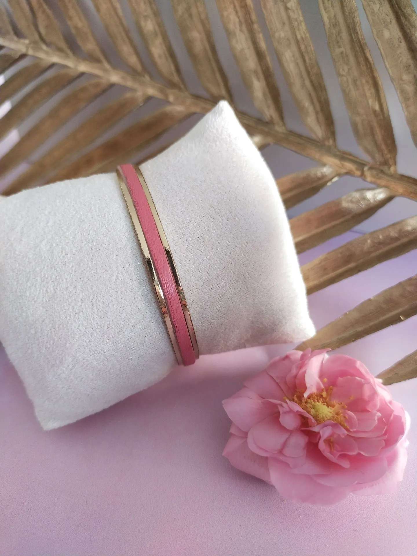 Bracelet AVA rose tulipe
