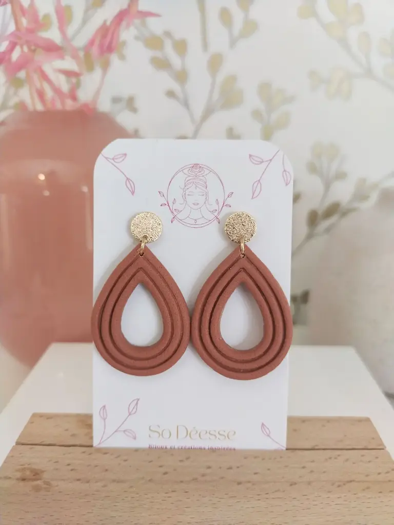 Boucles d'oreilles ATHENA